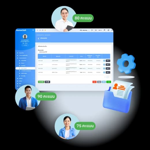 โปรแกรม HR HumanSoft Tax deduction ลดหย่อนภาษี