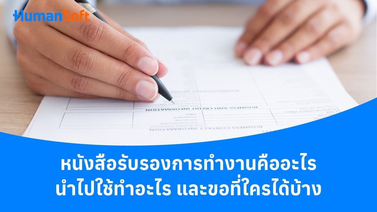 หนังสือรับรองการทำงานคืออะไร นำไปใช้ทำอะไร และขอที่ใครได้บ้าง หนังสือรับรองการทำงานคืออะไร นำไปใช้ทำอะไร และขอที่ใครได้บ้าง - blog image preview