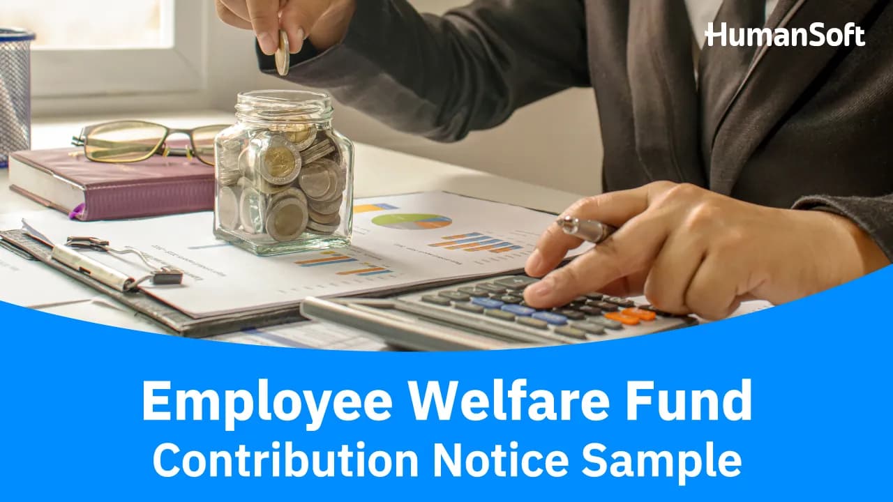 Employee Welfare Fund Contribution Notice Sample Employee Welfare Fund Contribution Notice Sample - blog image preview