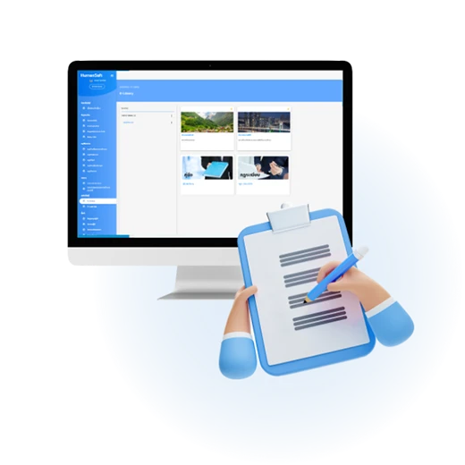 โปรแกรม HR HumanSoft การบันทึกข้อมูลในรูปแบบดิจิตอล - Data recording