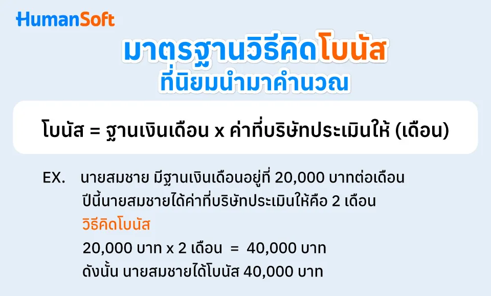 HR ห้ามพลาด! วิธีคิดโบนัสให้กับพนักงานอย่างมีประสิทธิภาพ