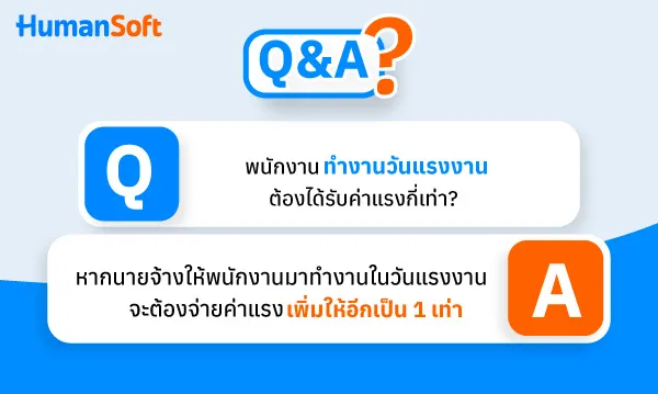Q&A ทำงานและทำโอทีในวันแรงงาน ต้องได้รับค่าแรงกี่เท่า? (รูปที่ 1)