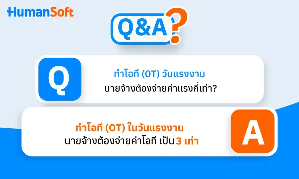 Q&A ทำงานและทำโอทีในวันแรงงาน ต้องได้รับค่าแรงกี่เท่า? (รูปที่ 2)