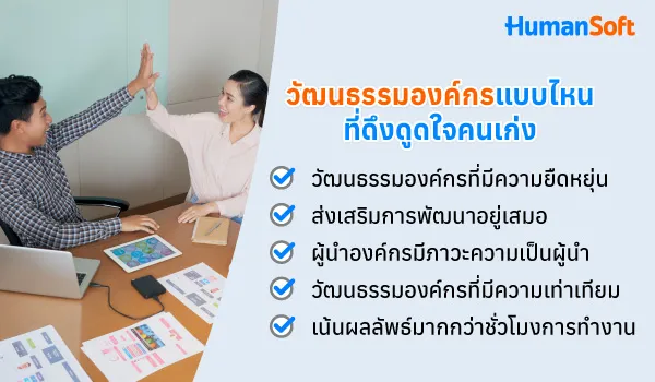 Checklistวัฒนธรรมองค์กรแบบไหนที่ดึงดูดใจคนเก่ง พร้อมตัวอย่าง