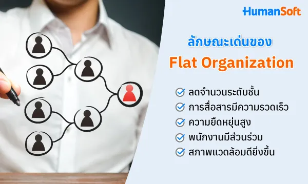 Flat Organization คืออะไร นำมาปรับใช้กับองค์กรได้อย่างไร? (รูปที่ 1)