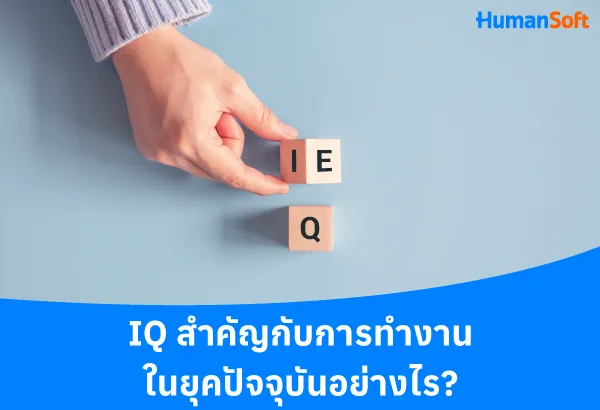 รู้จักกับ IQ จุดเริ่มต้นที่ดีสู่การพัฒนาตัวเองในโลกการทำงาน (รูปที่ 1)